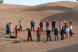 Désert travail de groupe